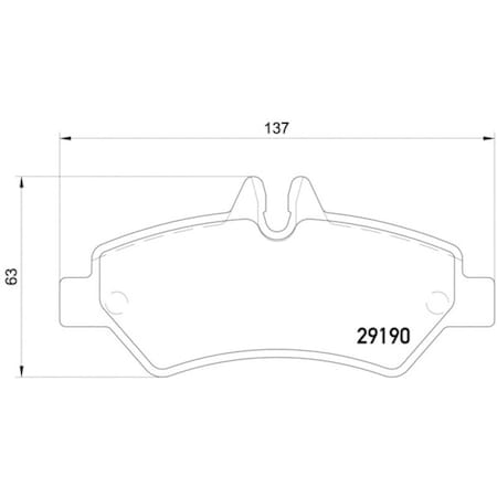 Pagid Brakes Disc Brake Pad, 355005351 355005351
